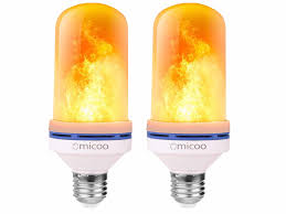 Omicoo Led Flame Effect Light Bulb Tools And Toys