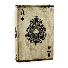 Ace Of Spades Book Box Playing Card Box Book Box Hobby Lobby