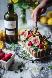 Olive Oil Cake With Honey And Figs Vegan Friendly Fare Isle Recipe Olive Oil Cake Food Honey Cake