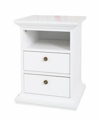 Alpinweißer nachttisch mit hochglanz finish überzeugt durch seine schlichtheit und ist damit verbunden auch sehr gut kombinierbar mit vielen anderen möbeln und einrichtungsstilen. Nachttische Weiss Bestellen Sie Online