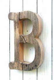 Rustic Wooden Letter Unfinished Barn Wood Letter Baby Nursery Wall Decor Decorative Wood Wall Letters Barn Wood Wooden Letters Wood Letters