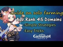 Adv Rank 45 Domains Solo Farming Guide Youtube