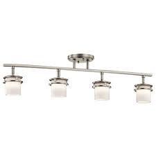Kichler Hendrik Brushed Nickel Four Light Rail Light 7772ni Bellacor