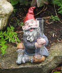 Garden Gnomes Th Rain Gauge Gnome Garden Gnomes Garden Gnomes Statue