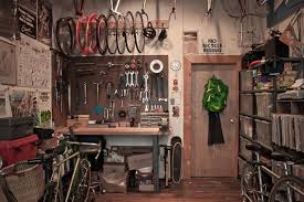 Workspaces Cicli Devotion S Brooklyn Workshop Via Bike Storage Home Workshop Work Space