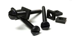 2 Decorative Black Bolt With Nut This Listing Is For Etsy Bolt Screws And Bolts Black Bolt