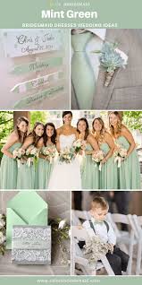 Jul 17, 2021 · to get the full scope of this color combo, envision mint green bridesmaid dresses paired with lovely peach pink bouquets wrapped with a watermelon pink ribbon. Pin On Green Bridesmaid Dresses