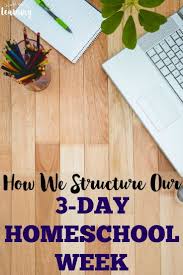 How We Structure Our Three Day Homeschool Week Look We Re Learning Homeschool Activities Homeschool Homeschool Organization
