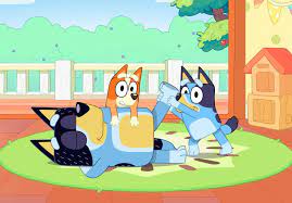 Bluey How A Cartoon Dog Became Your Ultimate Guide To Fatherhood The Father Hood Cartoon Dog Modern Dad American Girl Doll House