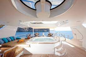 Free Digital Catalogue Luxxu Crafted And Taylor Made Pieces Yacht Interior Decor Yacht Interior Yacht Design