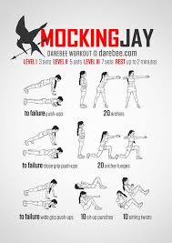 Mockingjay Workout Exercices De Fitness Exercices A Faire A La Maison Sante Et Fitness