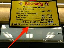 buc ee s texas convenience store chain displays its pay and benefits business insider buc ee s texas convenience store chain