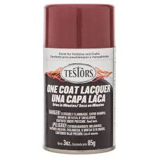 1838 Mythical Maroon Testors One Coat Lacquer Spray Paint Hobby Lobby 1209