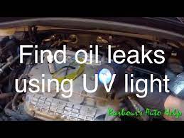 If you have been in the auto repair. Find Oil Leaks Easily With A Uv Dye Light Youtube
