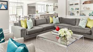 Provide ample seating with sectional sofas. 20 Gray L Shaped Sofa For The Living Room Home Design Lover