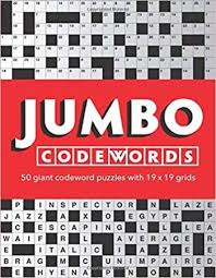 The daily wonderword puzzle is found at wonderword.com by clicking on today's puzzle. Jumbo Codewords 50 Giant Codeword Puzzles With 19x19 Grids