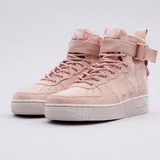 These Were Worn Once Light Pink Soft Leather Womens Size 6 Have Some Very Minor Blue Spots In The Inner Top From J Nike Fashion Sneakers Nike Pink High Tops