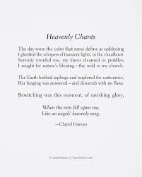 Pluviophile Rain Poems Nature Poetry By Clairel Estevez Rain Poems Poetry Words Poems