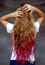 Hair Color Ideas Hair Styles Dip Dye Hair Temporary Hair Color