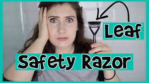 I Tried A Safety Razor Leaf Razor Review Unboxing Youtube