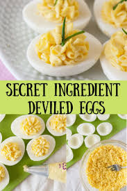 What Makes These Deviled Eggs So Special A Secret Ingredient Check Out My Recipe For Secret Ingredient Deviled Devilled Eggs Recipe Best Recipes Egg Recipes