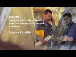 How much do estimators make a year? Wn Building Estimator