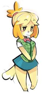 Shizue Isabelle Animal Crossing Fan Art Animal Crossing Characters Animal Crossing