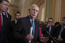 The way mitch mcconnell tells it, he was not one of the cool kids growing up. Gop Leaders Signal No Taste For Renewing Shutdown Over Wall