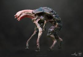 Artstation 10 Cloverfield Lane Roach Kurt Papstein Creature Concept Art Alien Creatures Alien Design