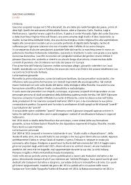 Qualcuno penserà subito all'aspetto economico, altri alla lontananza, altri ancora proveranno paura e vorranno cacciare questo pensiero. Giacomo Leopardi Ferroni Docsity