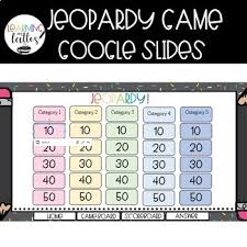 We did not find results for: Google Slides Jeopardy Worksheets Teaching Resources Tpt