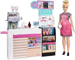 Free online coffee shop cool math games. Amazon Com Barbie Gmw03 Coffee Shop Playset Toys Games