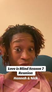 Lol this reunion is giving what the season DID NOT! ✨✨ #fyp  #loveisblindseason7 #loveisblindreunion