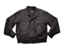 Vintage Leather Jacket Outdoor Exchange Black Leather Motorcycle Flight Bomber Coat Mens Size Small S 270 Leather Jacket Vintage Leather Jacket Vintage Leather