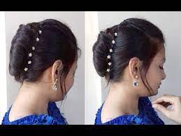 Deft bun for hair, cute dots printed pattern hair bun maker french twist hair tool to roll a bun diy hairstyle tool best gift for women young girl, 3 pcs. Flower Bun Hairstyle For Girls Easy Hairstyle For Long Hair Hairstyles Tutorial Youtube French Twist Hair Hair Styles Hair Bun Tutorial