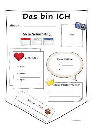 Wimpel Das Bin Ich Unterrichtsmaterial Im Fach Fachubergreifendes Klassenraum Unterrichtsmaterial Klassenzimmer Gestalten