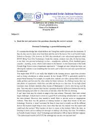 Piatra neamț, jud.neamț (etapele anterioare. Olimpiada Engleza 2017 Cl A 10b Pdf Unidentified Flying Object Extraterrestrial Life