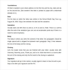 Free 6 Sample Friendly Letters In Pdf Ms Word