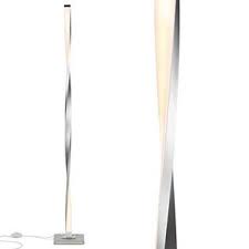 Brightech Helix Modern Led Floor Lamp For Living Room Bright Lighting Get Compliments Unique 48 Tall Light For
