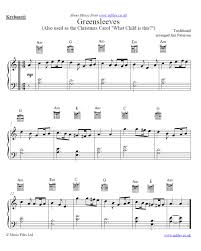 Free printable sheet music at capotasto music! Traditional Greensleeves What Child Is This Traditional Sheet Music Arranged For Piano