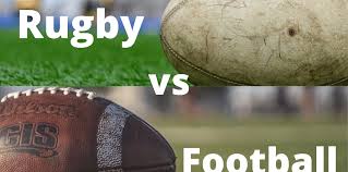 The american football field has length 120 yards (approximately 109 meters) and 53,3 yards wide (almost 49 meters), whereby the field is divided by 10 lines in 10 yards along its length. Rugby Vs Football The Key Differences Explained Rugby Reader