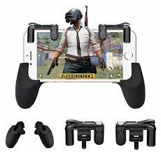 Mobile Game Controller Bundle Pubg Mobile Joystick Controller Grip With Triggers Destroy Your Opponents Game Controller Mobile Game Joystick