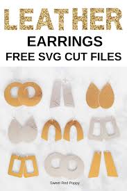 Download Free Svgs For Faux Leather Earrings PSD Mockup Templates