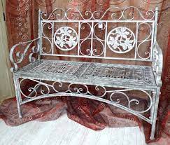 Shabby chik/shabby kidz boutique in pelham held a clothing. Bank Sitzbank Parkbank Eisen Pe Rattan Shabby Lounge Retro Gartenbank 0959533 Gb Ebay