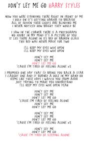 Don T Let Me Go Harry Styles Brits