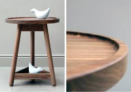 Circle Bedside Table Furniture Circle Bedside Table Side Table Wood