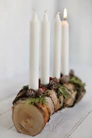 Near Natural Christmas Decoration With A Wooden Advent Wreath Decoration Solutions Natural Christmas Decor Christmas Advent Wreath Natural Christmas