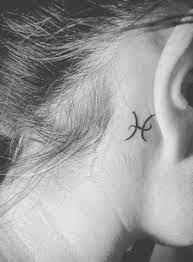 25 Pisces Tattoo Ideas Fish Tattoos For Pisces Zodiac Signs Pisces Tattoo Designs Tattoo Behind Ear Behind Ear Tattoos