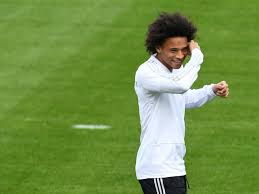 A german professional football player and english premier league's club manchester city's wenger leroy sane. Nach Landerspiel Verzicht Sane Ist Vater Geworden