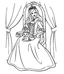 Barbie cuore principessa disegni per bambini da colorare. Barbie Cuore Principessa Immagine Da Colorare N 3835 Cartoni Da Colorare